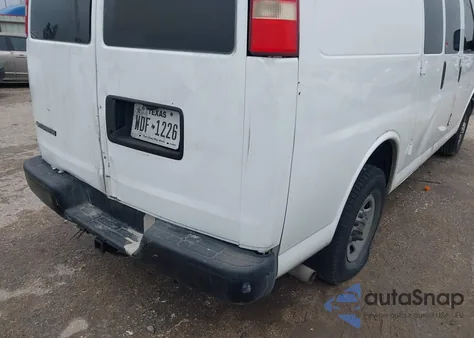 2010 Chevrolet Express 2500 Work Van from USA, damaged, VIN 1GCZGFAA0A1107820